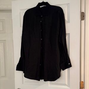Zara Black Button Down Shirt